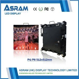P4 Indoor RGB Full Color LED Video Wall Screen