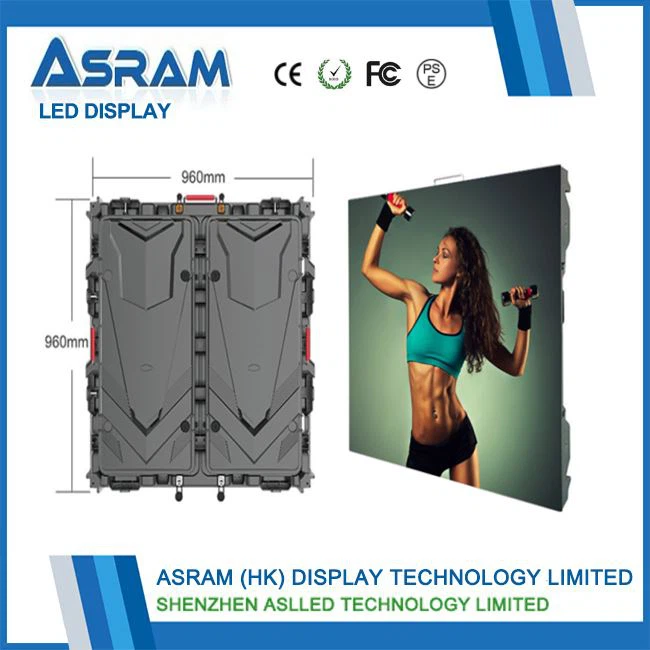 P10 DIP Outdoor Led Display 960X960mm Cabinet