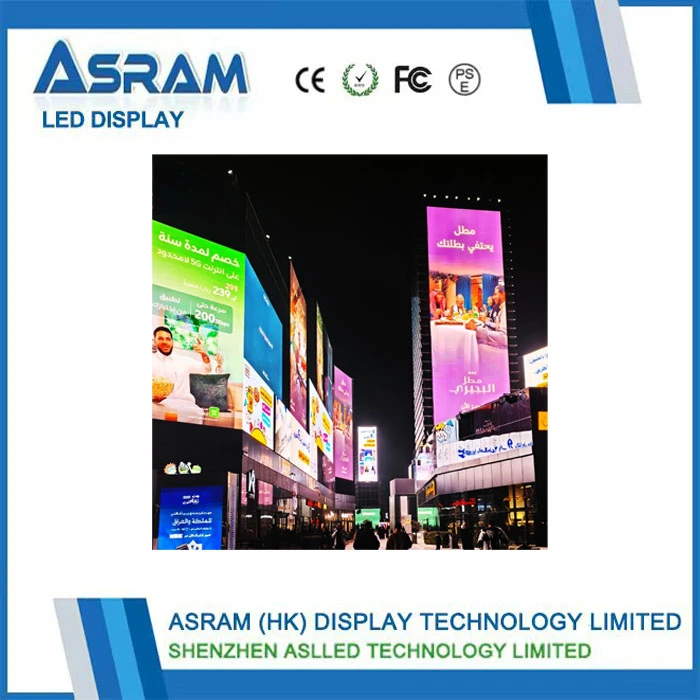 P10 mm Outdoor Advertising Screen Display